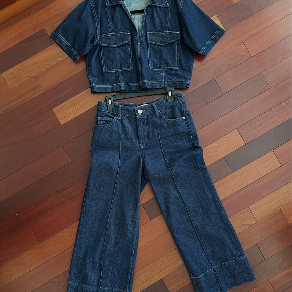 Zara Blue Denim set